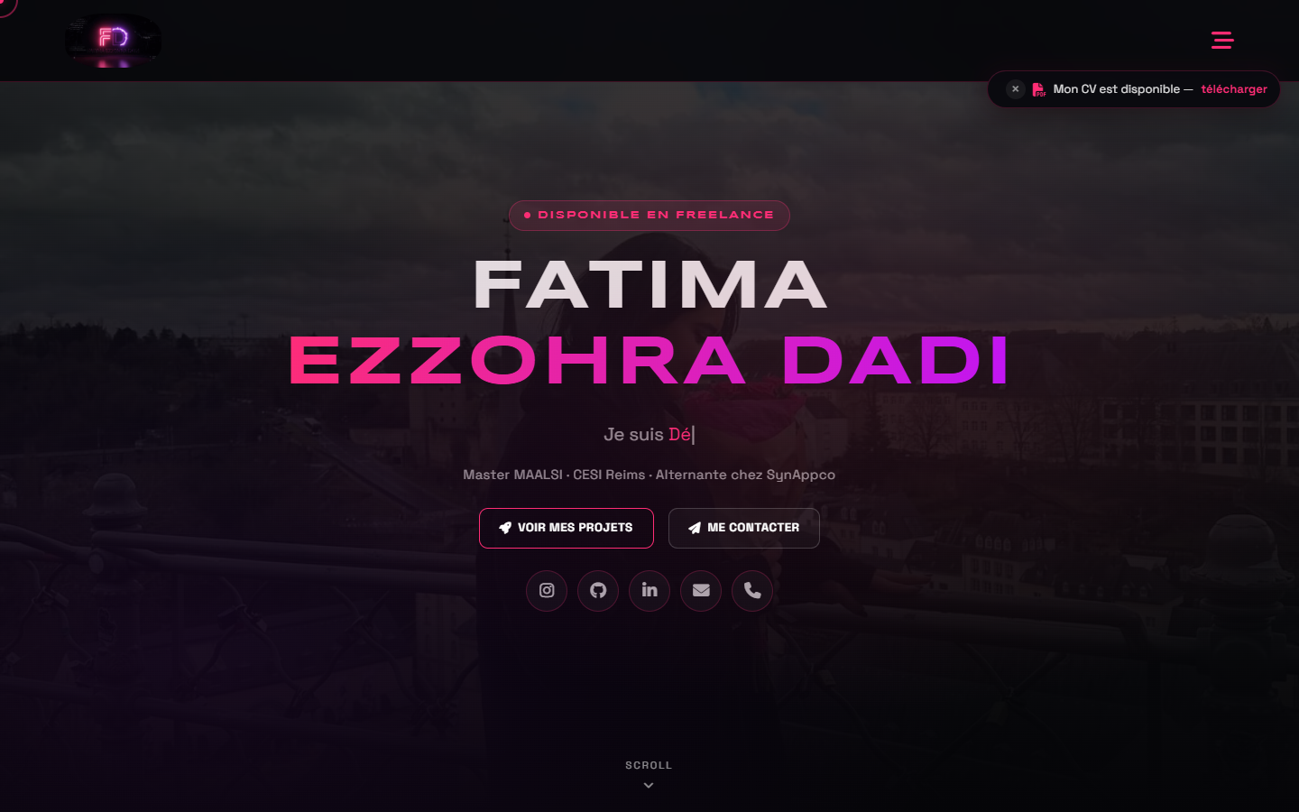 Portfolio Fatima Ezzohra Dadi